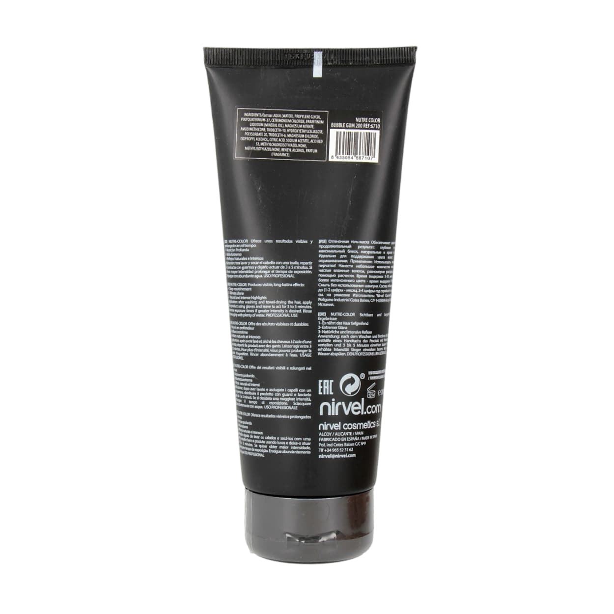 Mascarilla de Color Nutre Color Chicle 200ml  | Nirvel Professional - Imagen 8