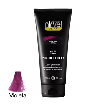 Mascarilla de Color Nutre Color Violeta 200ml | Nirvel Profesional - Imagen 2