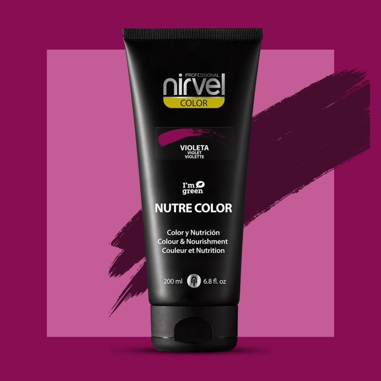 Mascarilla de Color Nutre Color Violeta 200ml | Nirvel Profesional - Imagen 5