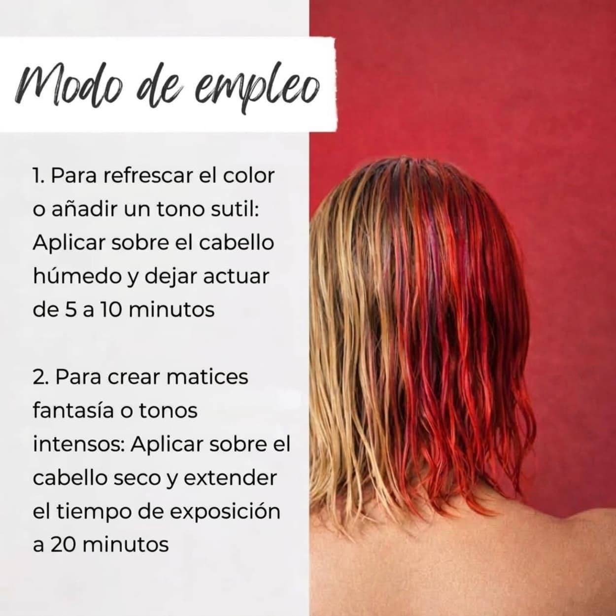 Mascarilla de Color Rojo Nutre Color 200ml | Nirvel Profesional - Imagen 7