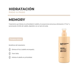 Mascarilla Hidratante Antiencrespamiento Memory Treatment 450ml | K89 - Imagen 2