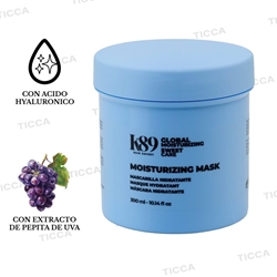 Mascarilla hidratante para pelo seco y normal  Global Moisturizing 300ml | K89 - Imagen 2