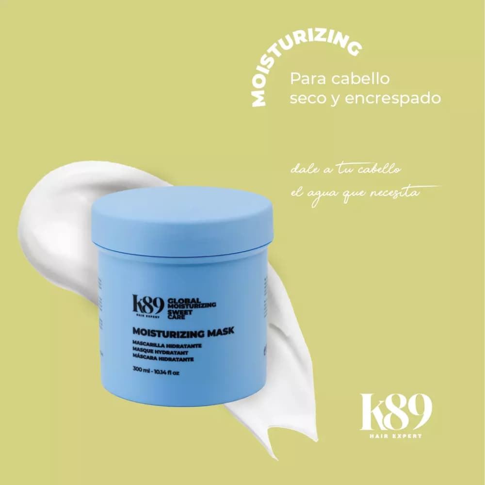 Mascarilla hidratante para pelo seco y normal  Global Moisturizing 300ml | K89 - Imagen 3