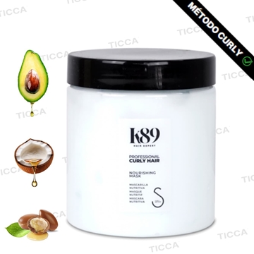 MASCARILLA NUTRITIVA CURLY RIZOS 500ml | K89 - Imagen 1