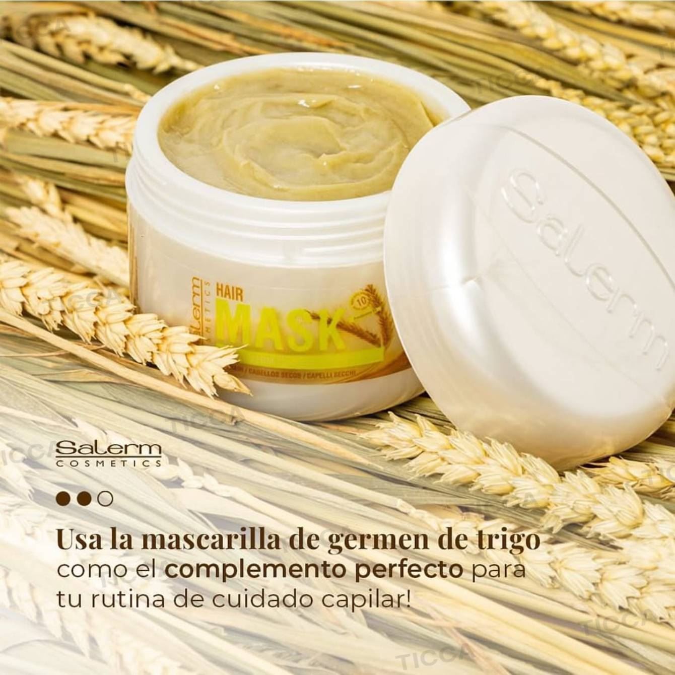 MASCARILLA NUTRITIVA GERMEN DE TRIGO 200ml | SALERM - Imagen 3