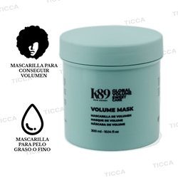 Mascarilla para cabello fino y graso Global Volume 300ml | K89 - Imagen 2
