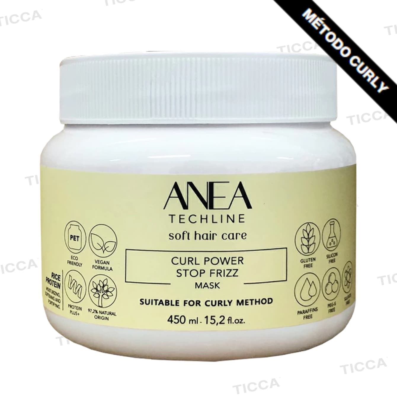 MASCARILLA PARA RIZOS 3 EN 1 "CURL POWER" 450ml | ANEA - Imagen 2