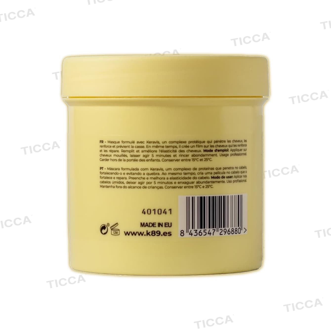 MASCARILLA PELO SECO REPARADORA PROFUNDA "GLOBAL REPAIR" 300ml | K89 - Imagen 3