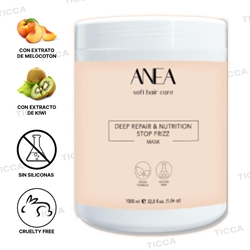 MASCARILLA REPARADORA INTENSIVA Y ANTIENCRESPAMIENTO "DEEP REPAIR" 1Kg | ANEA - Imagen 1