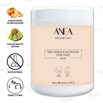 MASCARILLA REPARADORA INTENSIVA Y ANTIENCRESPAMIENTO "DEEP REPAIR" 1Kg | ANEA - Imagen 1