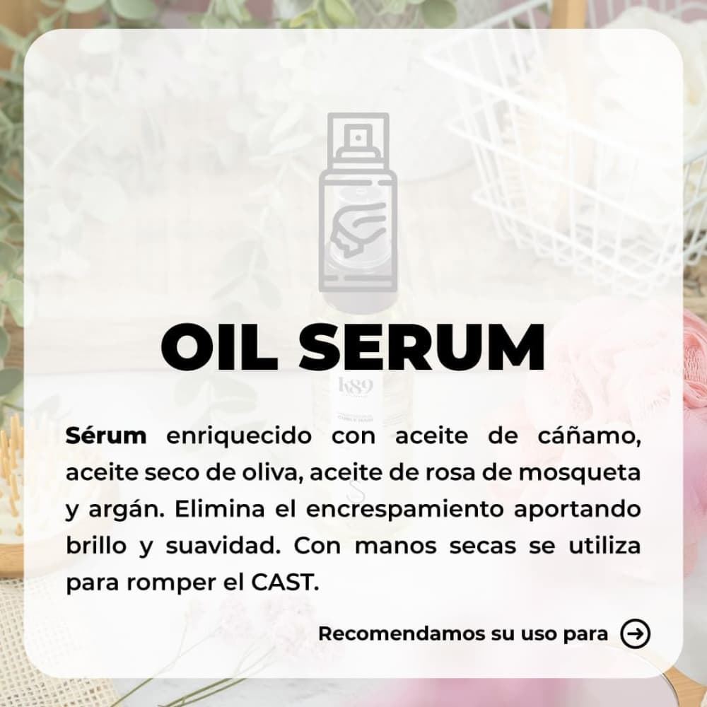 Oil Serum Aceite Nutritivo 100ml Método Curly | K89 - Imagen 3