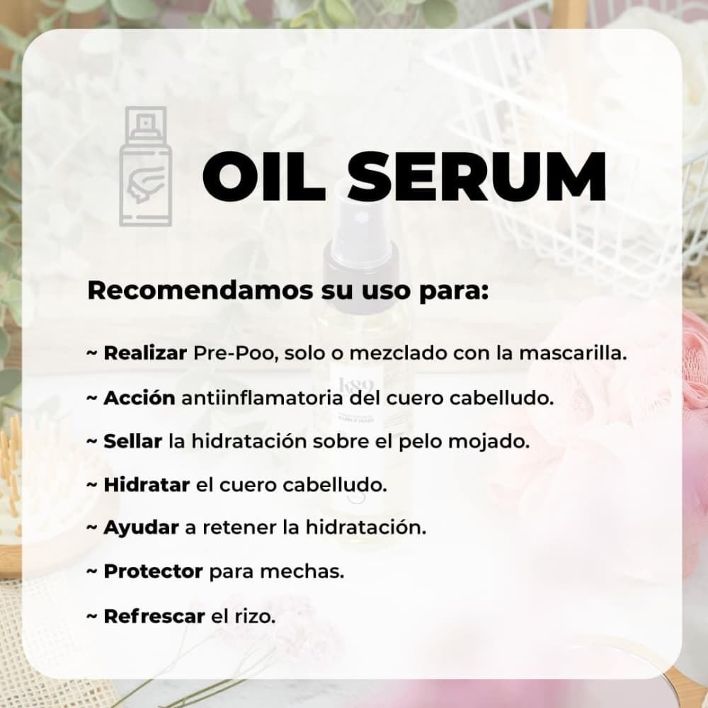 Oil Serum Aceite Nutritivo 100ml Método Curly | K89 - Imagen 4