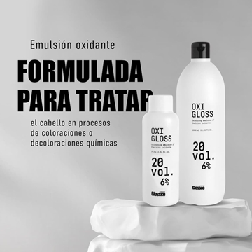 Oxidante en Crema 20 Vol (6%) Oxigloss - 1000ml | Glossco - Imagen 2
