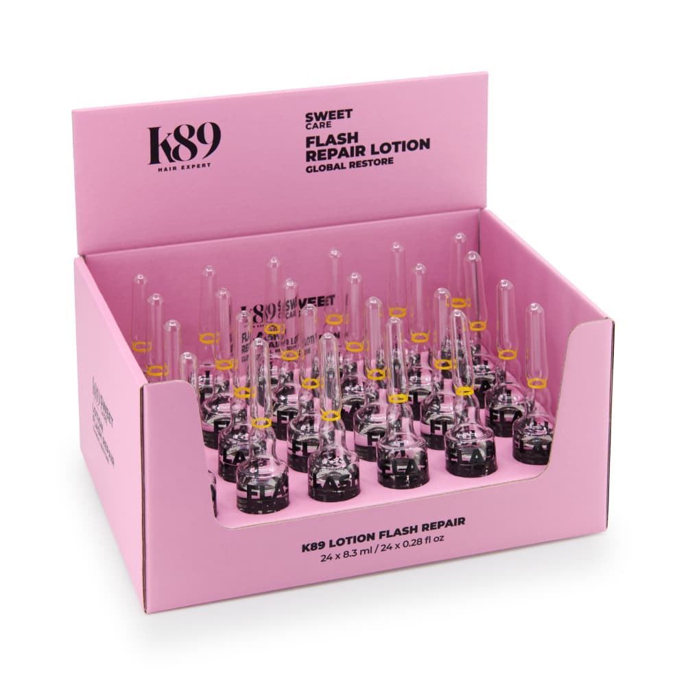 Pack Ampolla Reestructurante Intensiva (24uds x 8.3ml) - Sweet Care Flash Repair Lotion | K89 - Imagen 1