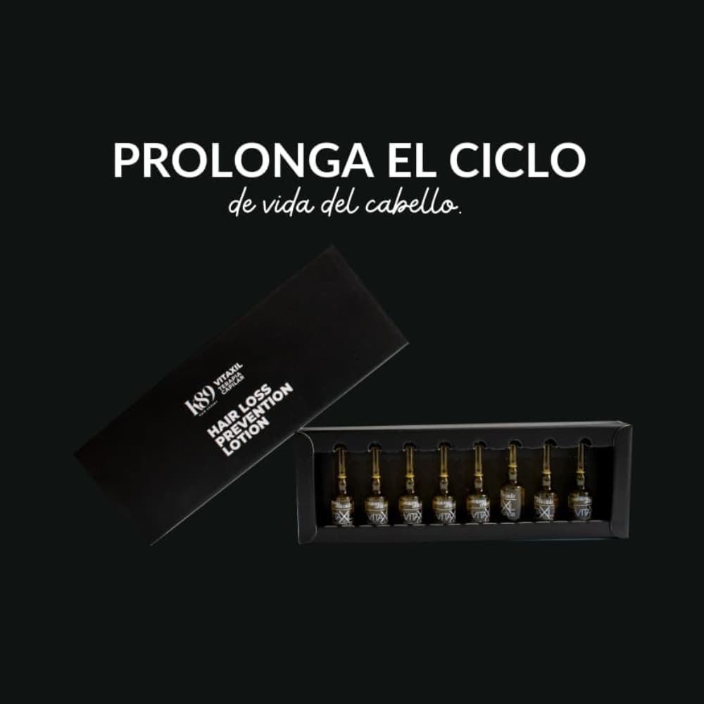 Pack Anticaída del Cabello 8 Ampollas + Champú Vitaxil | K89 - Imagen 3