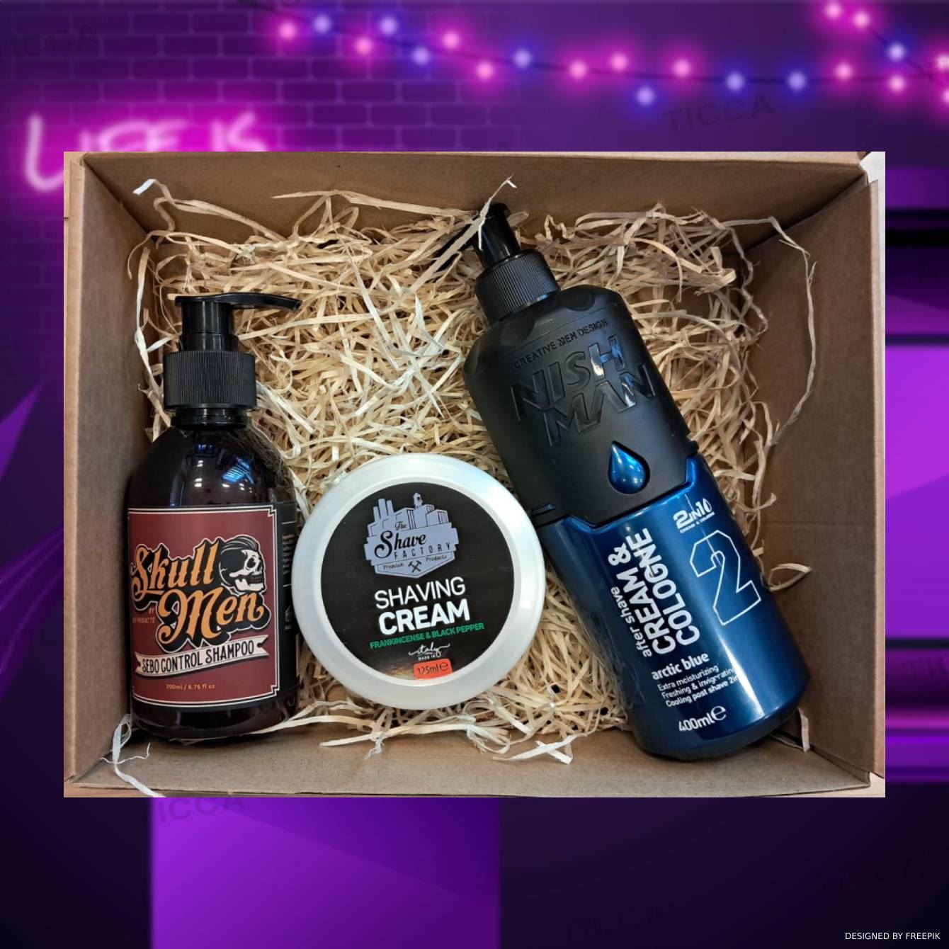 PACK CHAMPU+AFEITADO CABALLERO - Imagen 1