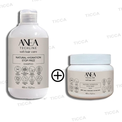 PACK CHAMPU + MASCARILLA HIDRATACION 94% NATURAL | ANEA - Imagen 1