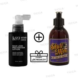 PACK LOCION ANTICAIDA VITAXIL 100ml + CHAMPU ANTICAIDA 200ml !DE REGALO¡ | K89 - Imagen 1