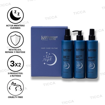 PACK RUTINA CAPILAR "OVERNIGHT CARE" | K89 - Imagen 1