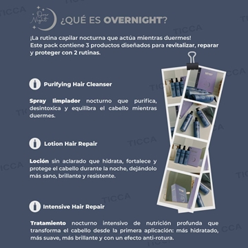PACK RUTINA CAPILAR "OVERNIGHT CARE" | K89 - Imagen 2