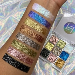 Paleta de Sombras Crystal 9 Pigmentos Cremosos  | NABA - Imagen 2