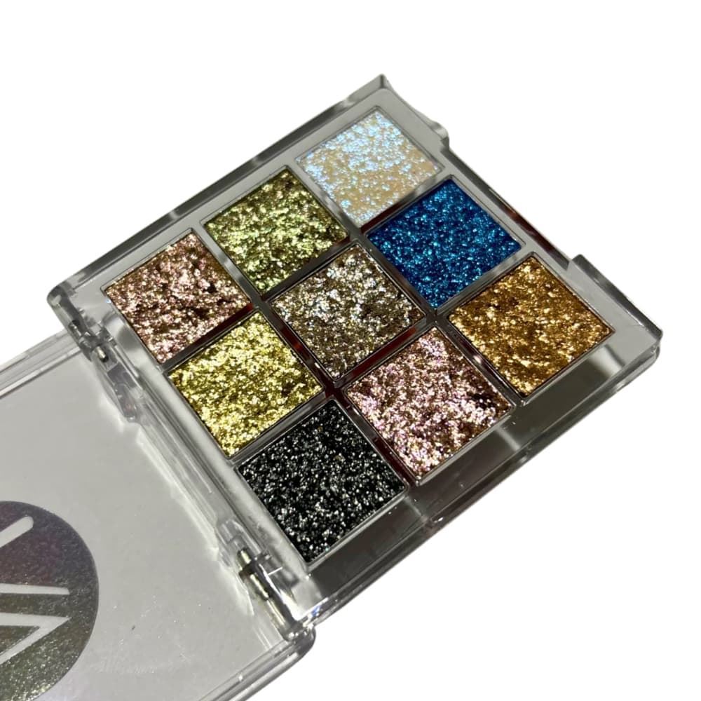 Paleta de Sombras Crystal 9 Pigmentos Cremosos  | NABA - Imagen 3