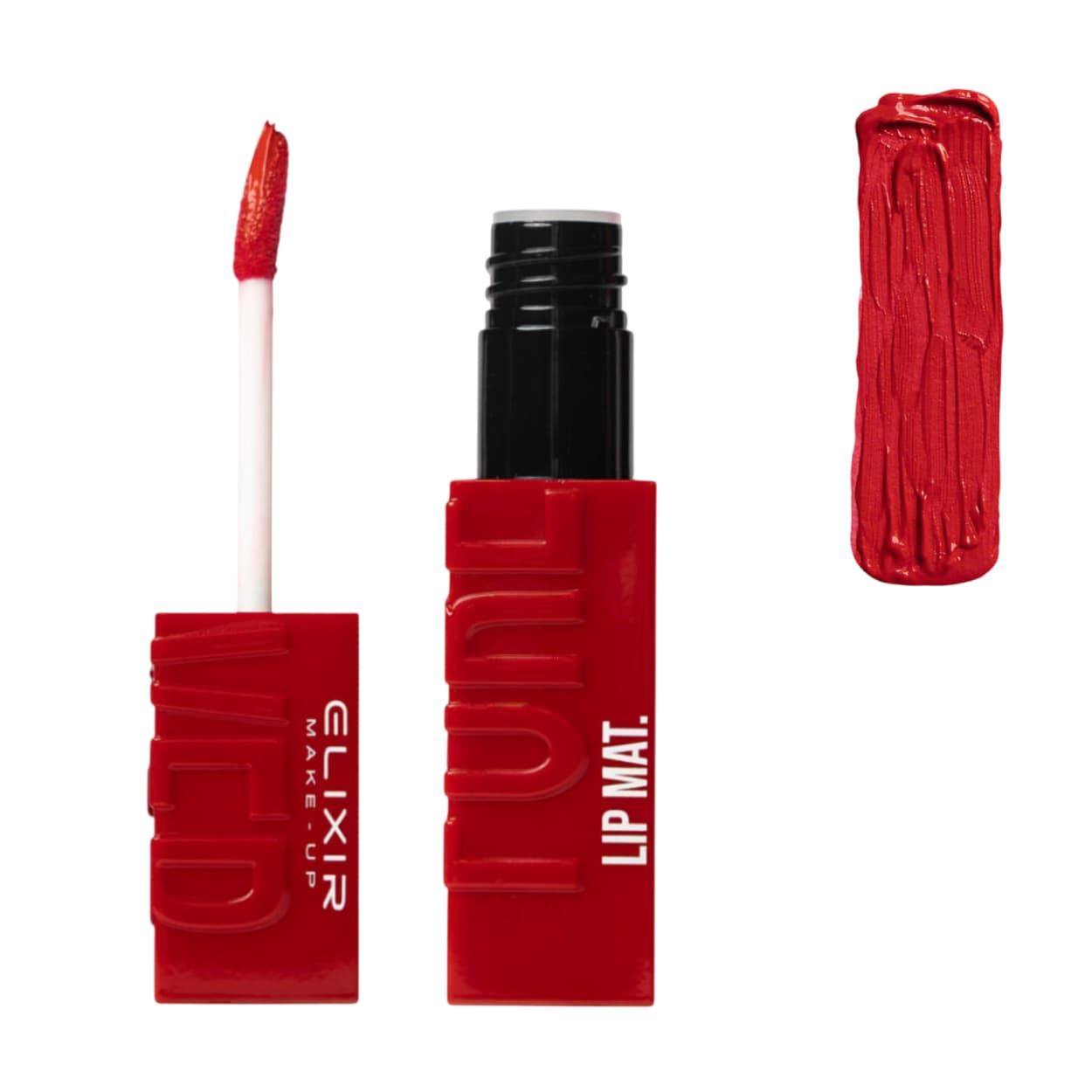Pintalabios líquido mate de larga duración rojo Forever #208 9g | Elixir - Imagen 7