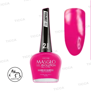 PINTAUÑAS LARGA DURACION GEL EVOLUTION "CAMPEONA"  13,5ml | MASGLO - Imagen 1