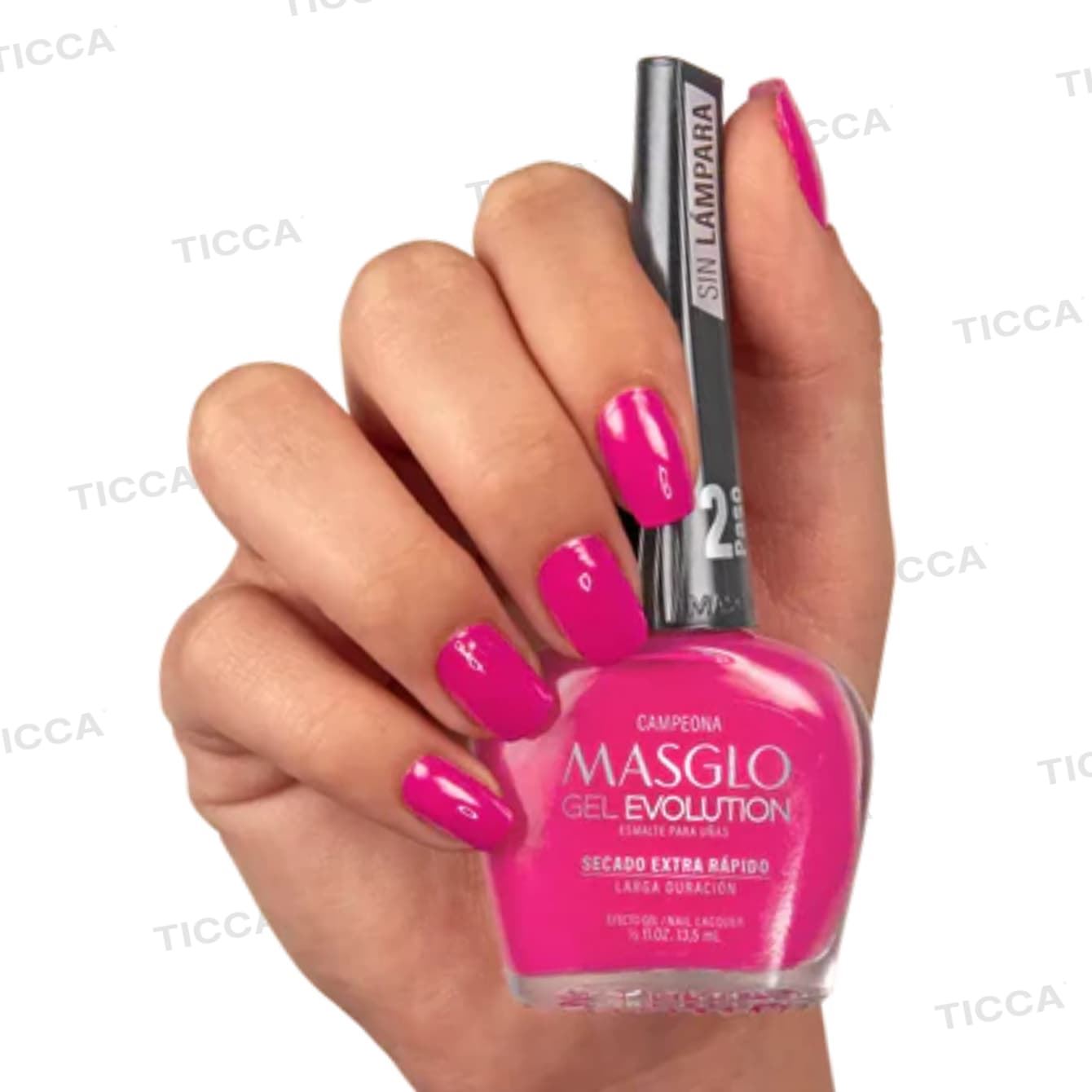 PINTAUÑAS LARGA DURACION GEL EVOLUTION "CAMPEONA"  13,5ml | MASGLO - Imagen 3
