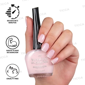 PINTAUÑAS LARGA DURACION GEL EVOLUTION "NOVIA"  13,5ml | MASGLO - Imagen 2