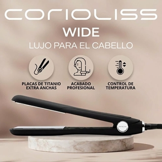 Plancha Ancha de Pelo Wide 100% Titanio | Corioliss - Imagen 2