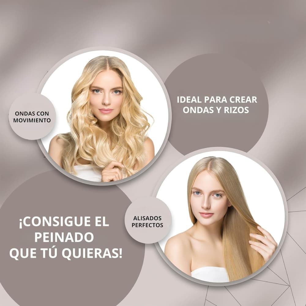 Plancha de Pelo C1 Gold Leopard 100% Titanio | Corioliss - Imagen 6