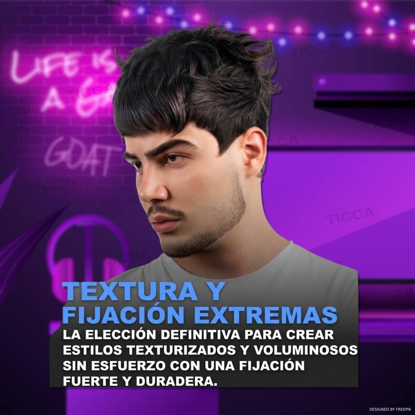 Polvos de Peinado Volumen y Textura Fuertes - Styling Powder - (30g) | L3VEL3 - Imagen 7