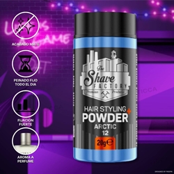 POLVOS DE VOLUMEN FUERTES ARTIC 20g | THE SHAVE FACTORY - Imagen 1