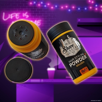 POLVOS DE VOLUMEN FUERTES GOLDEN 20g | THE SHAVE FACTORY - Imagen 2