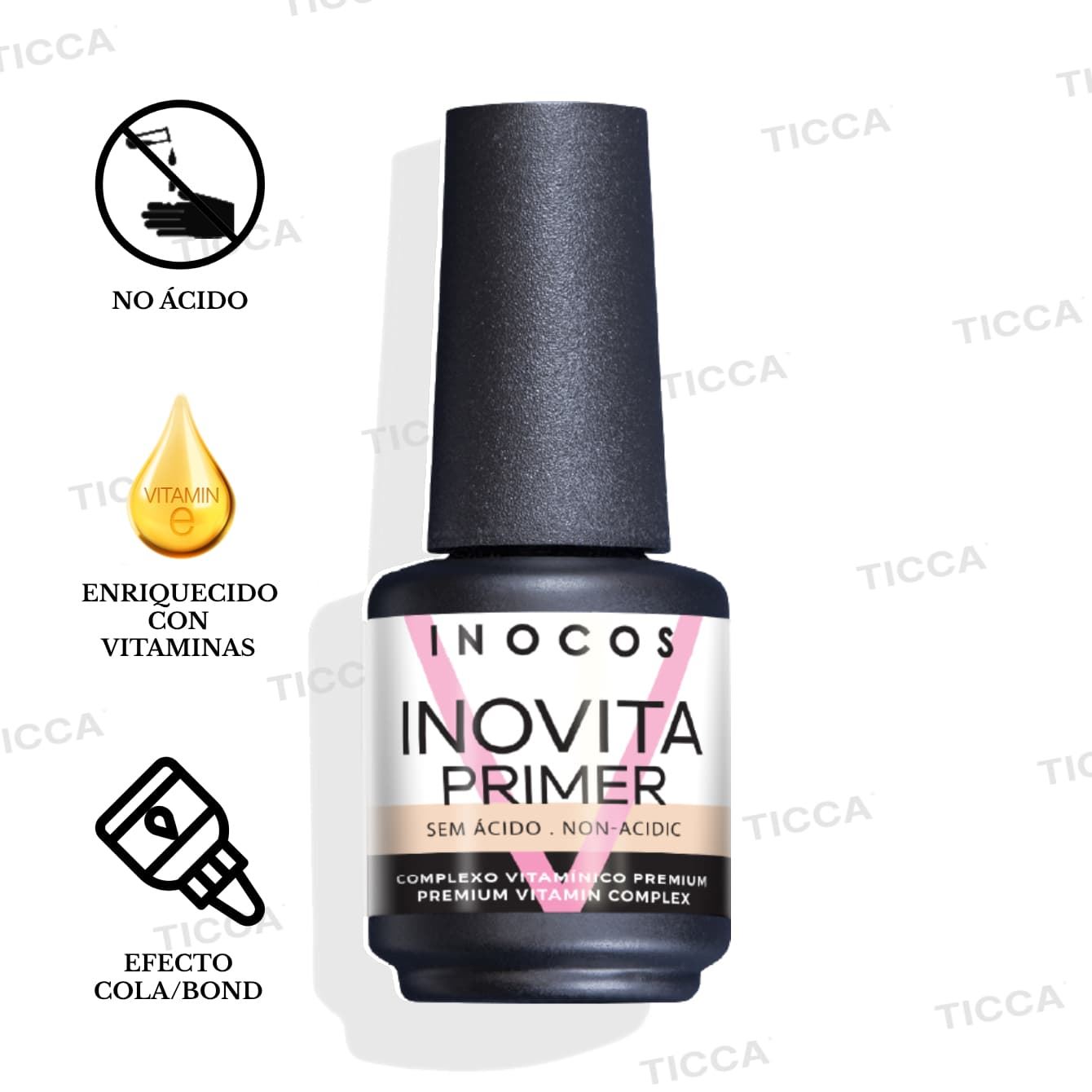 PRIMER/BOND NO ACIDO MULTIVITAMINADO "INOVITA" 15ml | INOCOS - Imagen 1