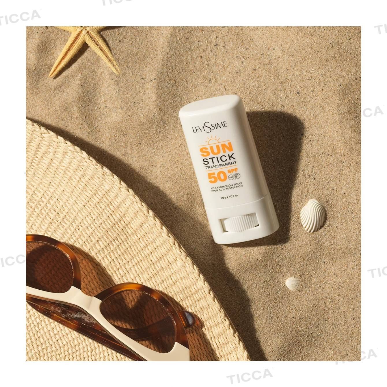 PROTECTOR SOLAR FACIAL EN STICK 50SPF SUN STICK 20g | LEVISSIME - Imagen 5