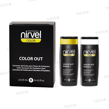 REMOVEDOR DE COLOR "COLOR OUT" 2X125ml | NIRVEL PROFESIONAL - Imagen 1