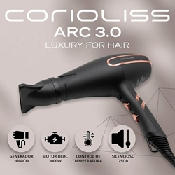 Secador Profesional Arc 3.0 Black Copper 3000W | Corioliss - Imagen 2