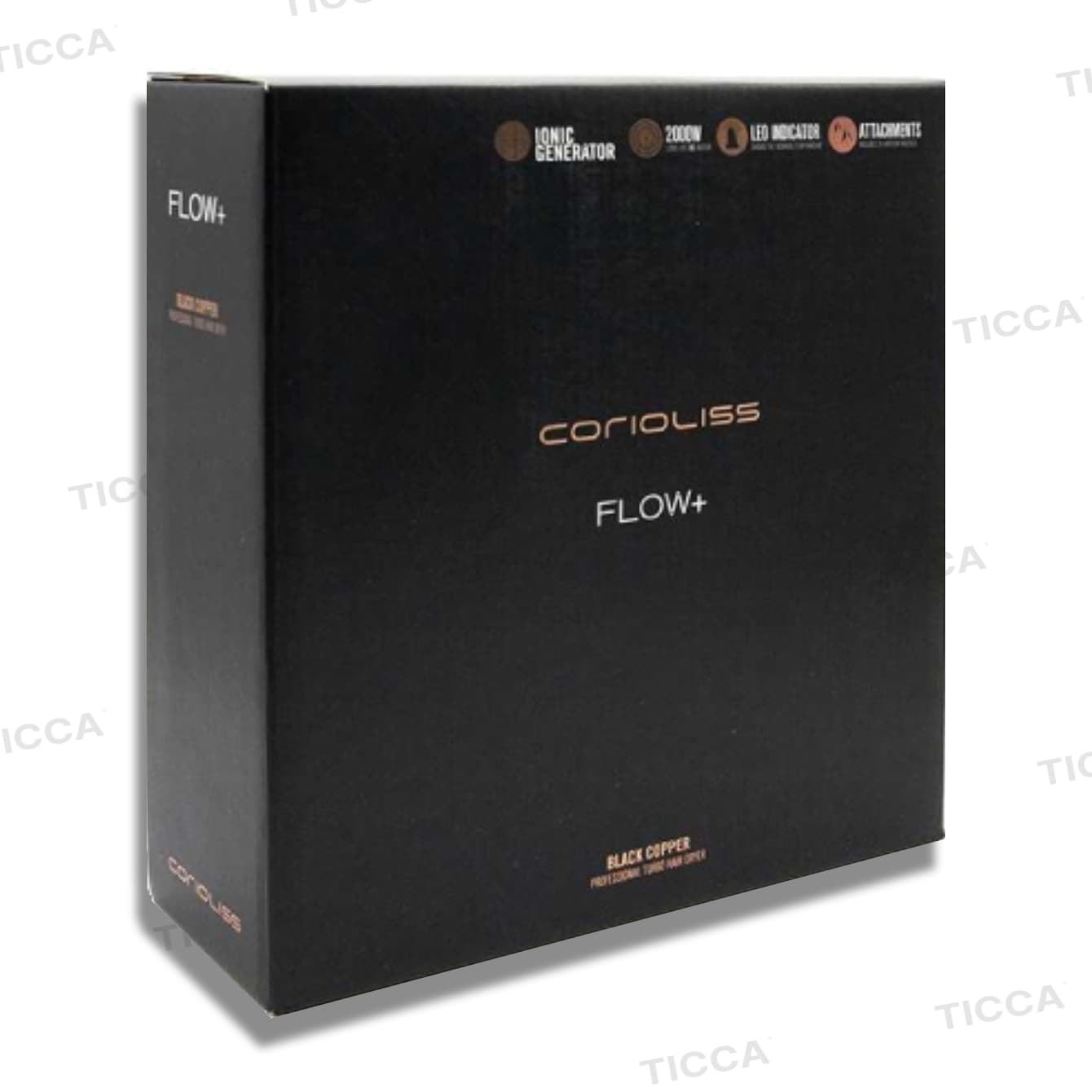 SECADOR PROFESIONAL "FLOW + DRYER BLACK COPPER" 2000W | CORIOLISS - Imagen 3