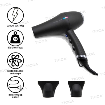 SECADOR PROFESIONAL "FLOW POWER" 2200W | CORIOLISS - Imagen 1