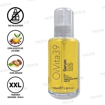 SERUM NUTRITIVO PARA CABELLO SECO Y QUEBRADIZO 100ml | OIVITA39 - Imagen 1