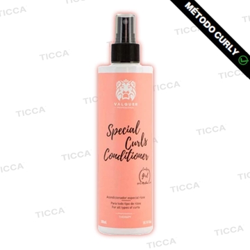 SPRAY ACONDICINADOR ESPECIAL RIZOS APTA METODO CURLY 300ml | VALQUER - Imagen 1