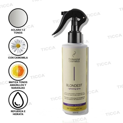SPRAY ACONDICIONADOR ACLARANTE DE PELO "BLONDEST" 200ml | PROFESIONAL COSMETICS - Imagen 1