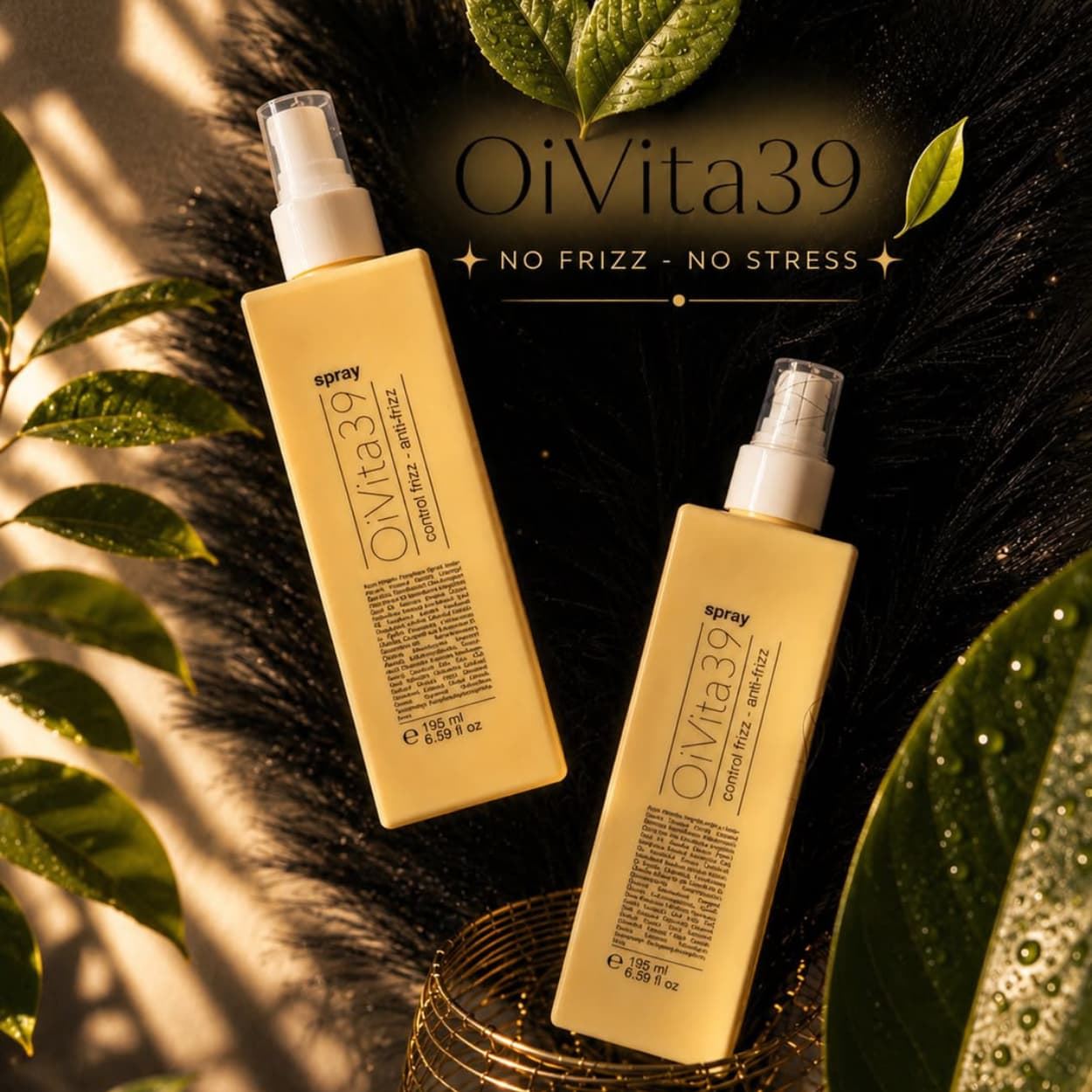 Spray Anti-Frizz - Anti- Encrespamiento con Macadamia 195ml | Oivita39 - Imagen 2