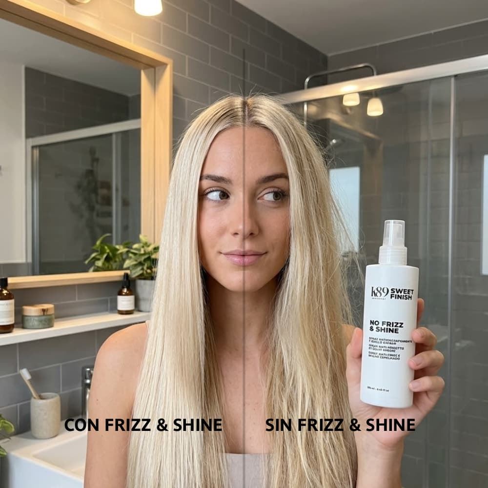 Spray Antiencrespamiento Brillo Espejo No Frizz & Shine 250ml | K89 - Imagen 3