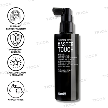 SPRAY ANTIENCRESPAMIENTO Y TERMOPROTECTOR "MASTER TOUCH" 200ml | GLOSSCO - Imagen 1