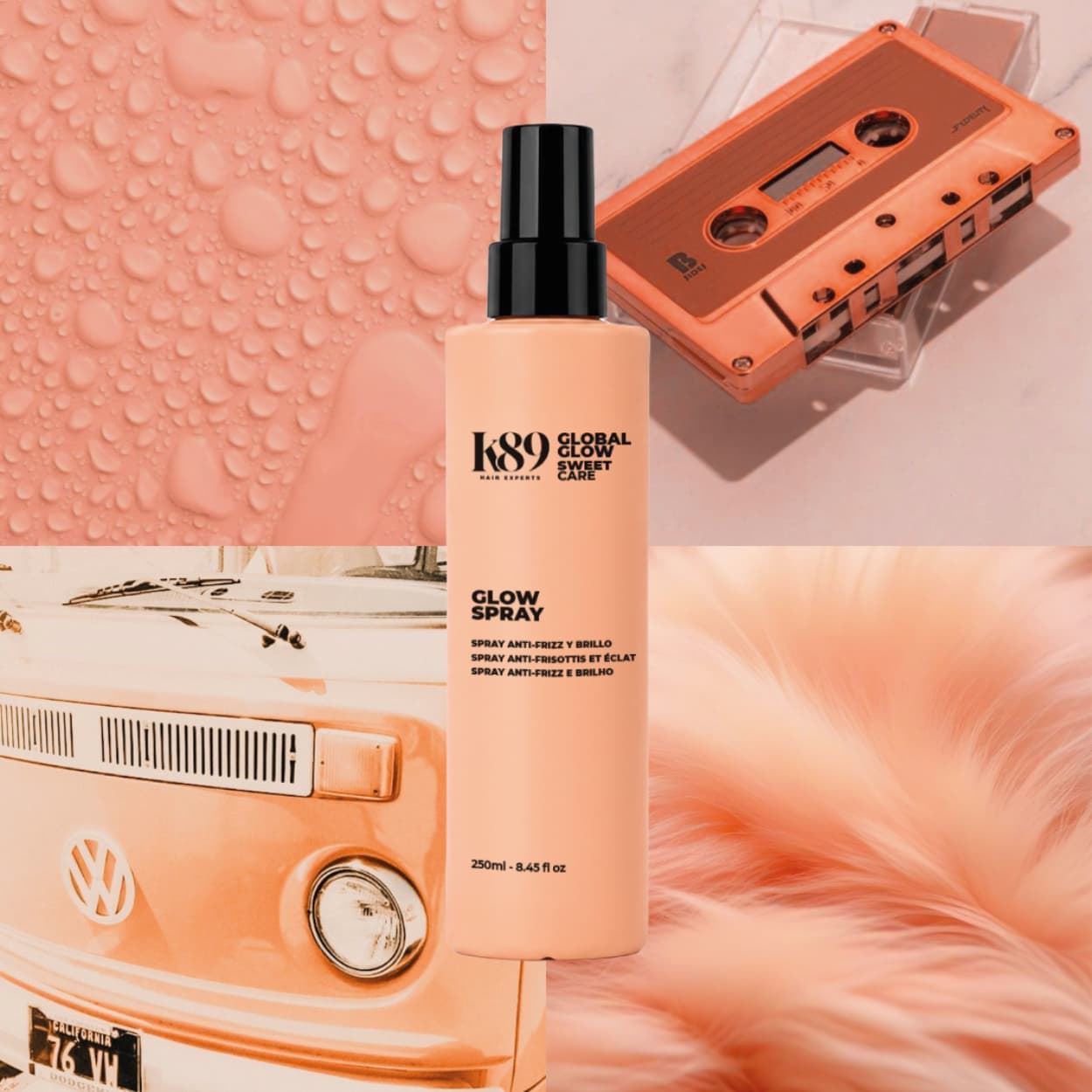 Spray Brillo Extremo y Antiencrespamiento Global Glow 250ml | K89 - Imagen 4