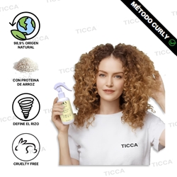 SPRAY DE PROTEINAS 98,9% NATURAL PARA RIZOS "CURL PROTEIN WATER" 175 ml | ANEA - Imagen 2