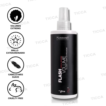SPRAY DE VOLUMEN "FLASH VOLUME" 250ml | KOSSWELL - Imagen 1